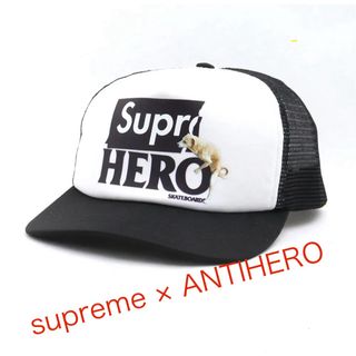 シュプリーム(Supreme)の【希少美品】シュプリームSupreme アンタイヒーローメッシュキャップ(キャップ)