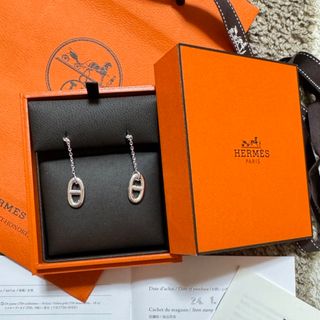 エルメス(Hermes)のHERMES★エルメス　シェーヌダンクル ファランドール　ピアス(ピアス)