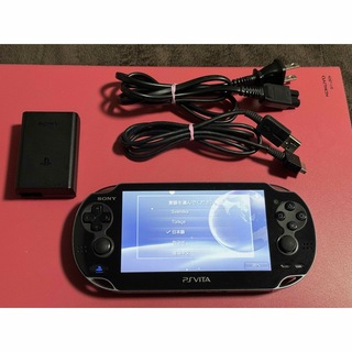 プレイステーションヴィータ(PlayStation Vita)のvita   クリスタルブラック　1番(携帯用ゲーム機本体)