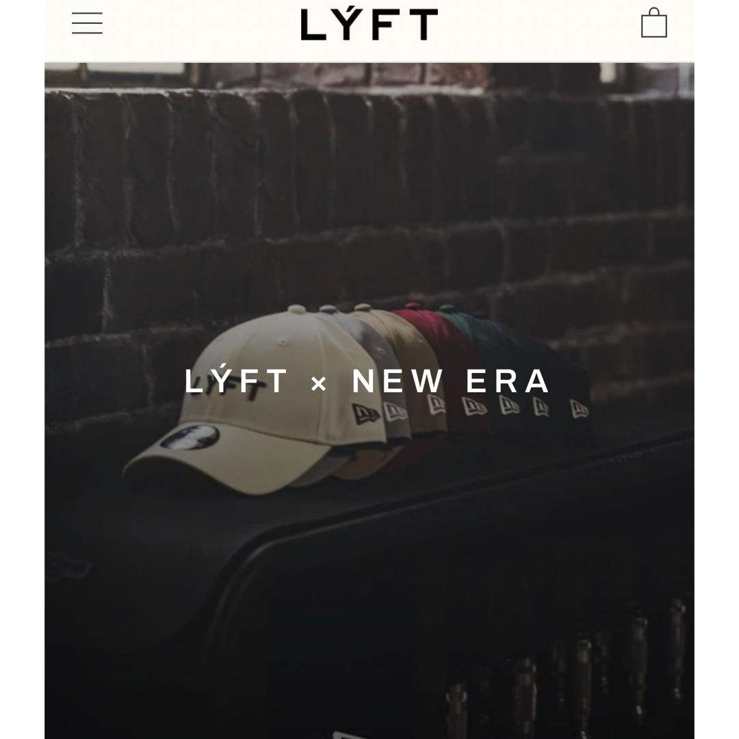 NEW ERA(ニューエラー)の【希少カラー新品タグ付】LYFT NEW ERA ニューエラ コラボキャップ メンズの帽子(キャップ)の商品写真