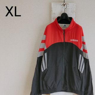 adidas - 古着 90s adidas アディダス ナイロンジャケット グリーン XL