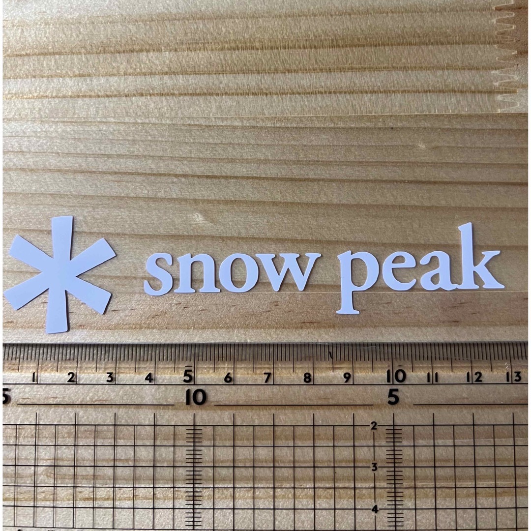 Snow Peak(スノーピーク)のスノーピーク　ステッカー スポーツ/アウトドアのスポーツ/アウトドア その他(その他)の商品写真