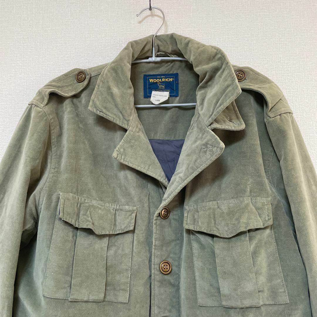 WOOLRICH(ウールリッチ)の【大幅値下げ中！】⭐︎希少　WOOLRICH ウールリッチ ミリタリージャケット メンズのジャケット/アウター(ミリタリージャケット)の商品写真