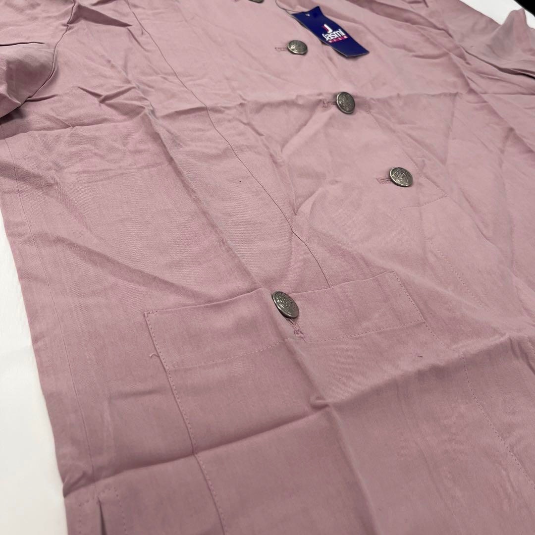 ジャスミ　ベビーピンク　オーバーブラウス　シルク100% 絹100 jasmi レディースのトップス(シャツ/ブラウス(半袖/袖なし))の商品写真