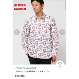 ヒステリックグラマー(HYSTERIC GLAMOUR)のHYSTERIC GLAMOUR　ウエスタンシャツ　総柄シャツ　ヒスガール(シャツ)