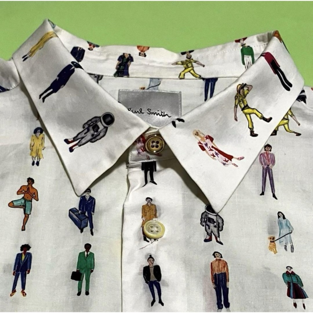 Paul Smith(ポールスミス)の【人気】Paul Smith　Paul's People PRINT SHIRT メンズのトップス(シャツ)の商品写真