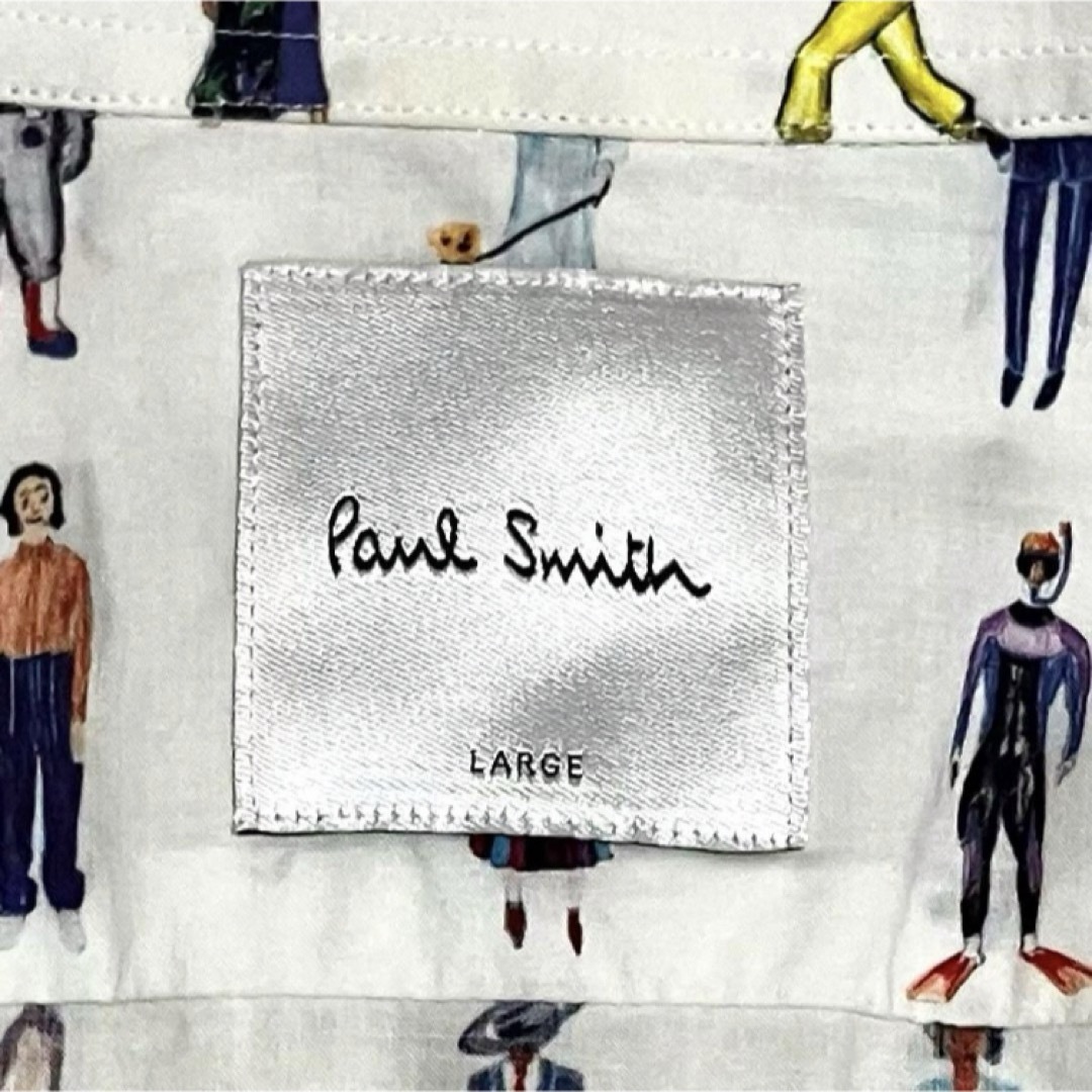 Paul Smith(ポールスミス)の【人気】Paul Smith　Paul's People PRINT SHIRT メンズのトップス(シャツ)の商品写真