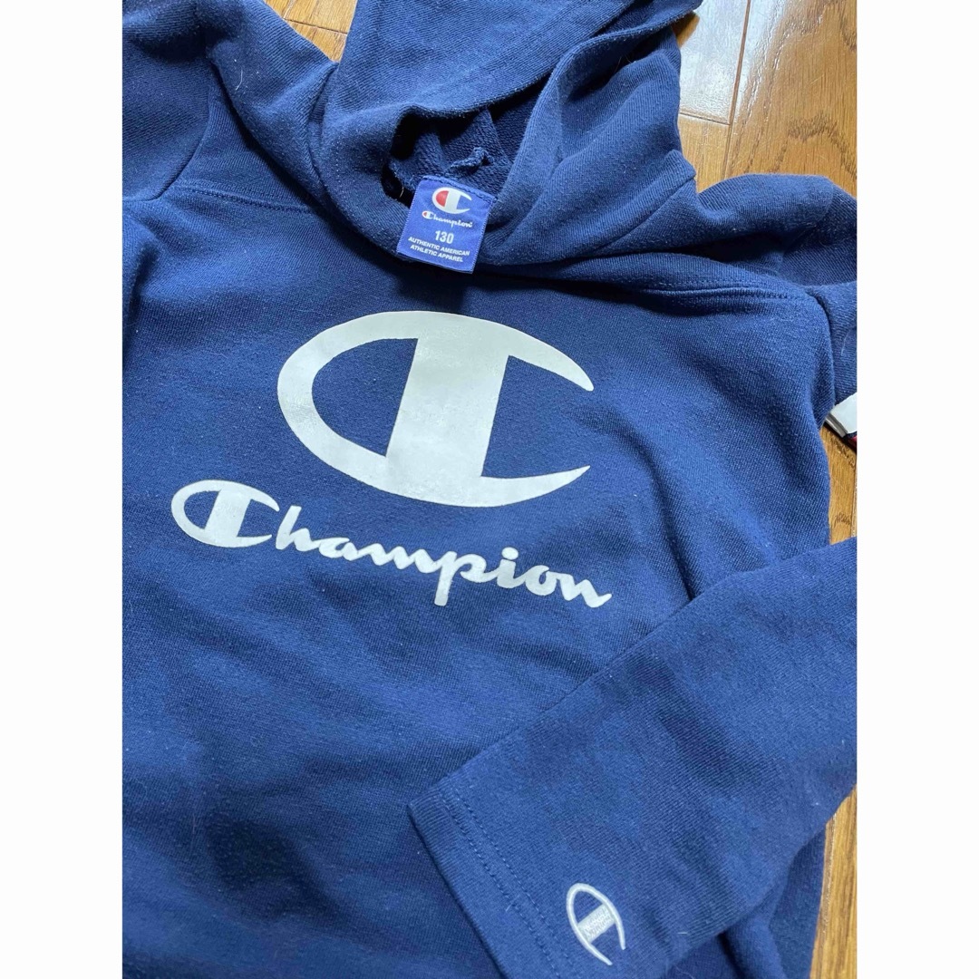 Champion(チャンピオン)のトレーナー ワンピース チャンピオン キッズ/ベビー/マタニティのキッズ服女の子用(90cm~)(ワンピース)の商品写真