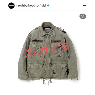 ネイバーフッド(NEIGHBORHOOD)のneighborhood 24ss savage M-51 jacket(ミリタリージャケット)