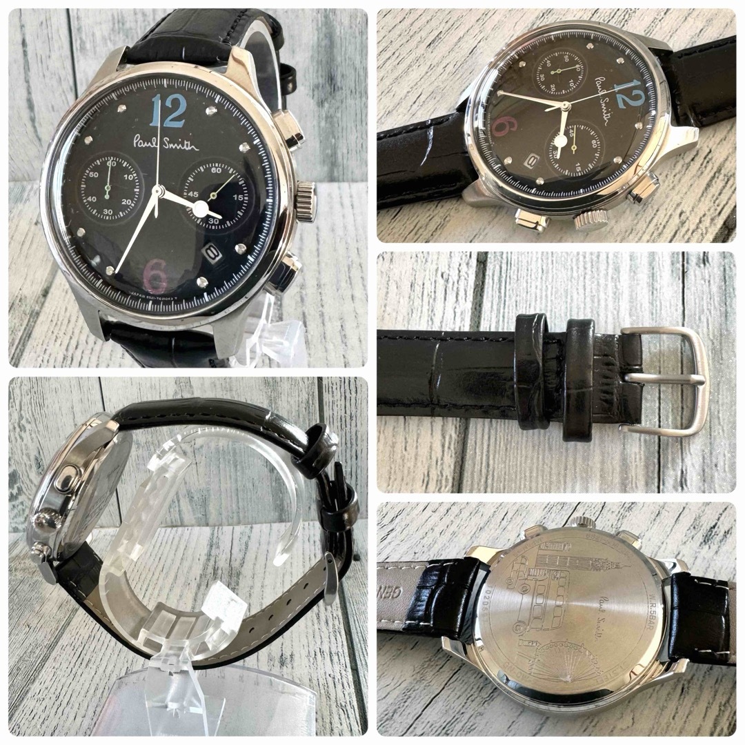 Paul Smith(ポールスミス)の【電池交換済み】Paul Smith ポールスミス シティ クロノグラフ 腕時計 メンズの時計(腕時計(アナログ))の商品写真