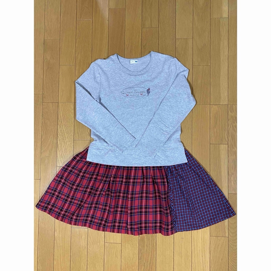 KP(ニットプランナー)のニットプランナー　ワンピース　150  美品 キッズ/ベビー/マタニティのキッズ服女の子用(90cm~)(ワンピース)の商品写真