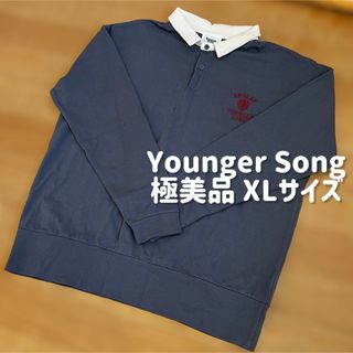 【ほぼ未使用】 Younger Song ★ ヤンガーソング 襟付きトレーナー(スウェット)