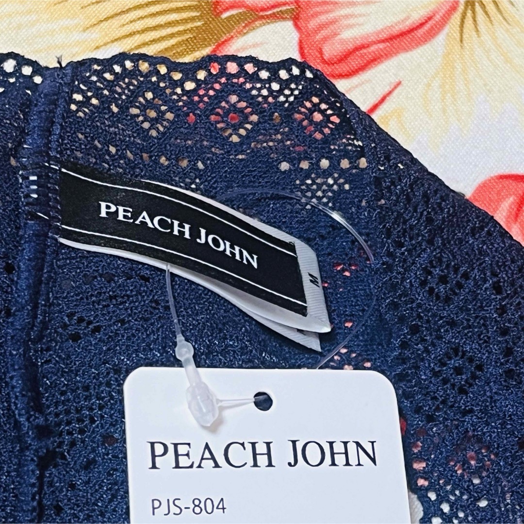 PEACH JOHN(ピーチジョン)の★PEACH JOHN★ノーショウレースソングTバックショーツ★NAVYパンツ★ レディースの下着/アンダーウェア(ショーツ)の商品写真