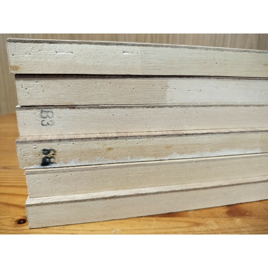 木製パネル　B3サイズ　6枚セット エンタメ/ホビーのアート用品(パネル)の商品写真