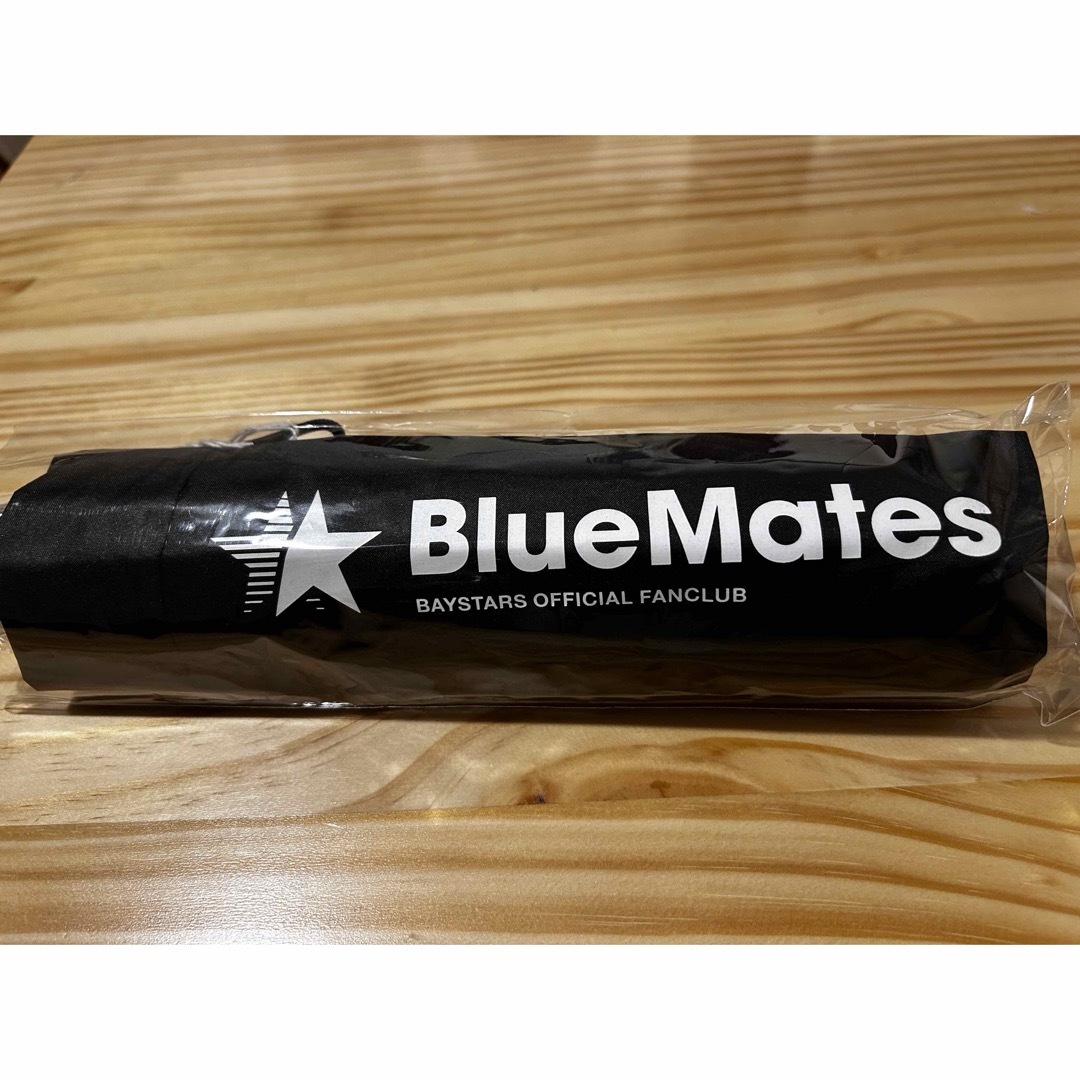 横浜DeNAベイスターズ(ヨコハマディーエヌエーベイスターズ)の折畳み 傘 Blue Mates 横浜 DeNA ベイスターズ  スポーツ/アウトドアの野球(記念品/関連グッズ)の商品写真