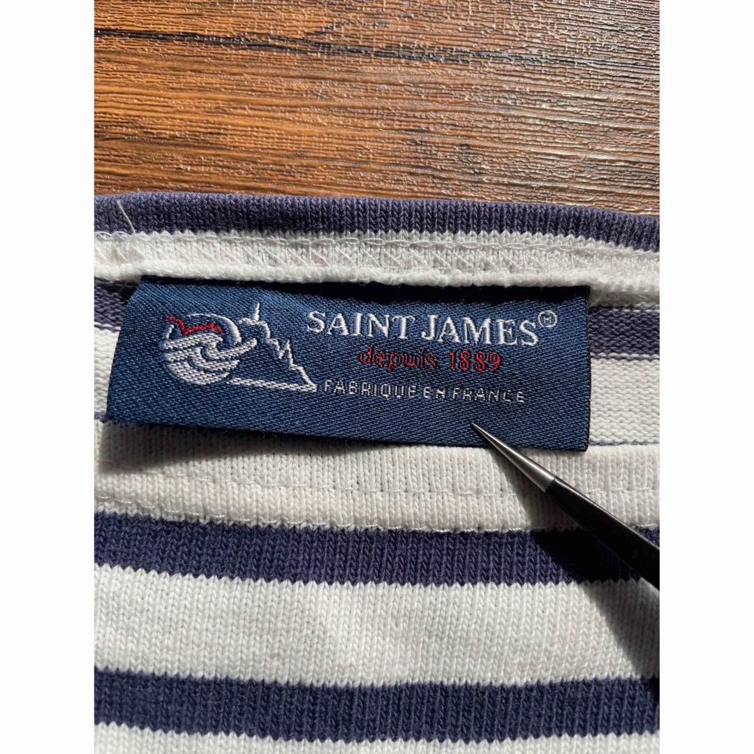 SAINT JAMES(セントジェームス)の『SAINT JAMES』セントジェームス　ウエッソン　バスクシャツ　フランス製 メンズのトップス(Tシャツ/カットソー(七分/長袖))の商品写真