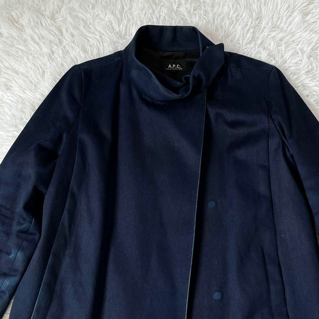 A.P.C - APC デニム フランス製 ロング コート リメイク オーバー