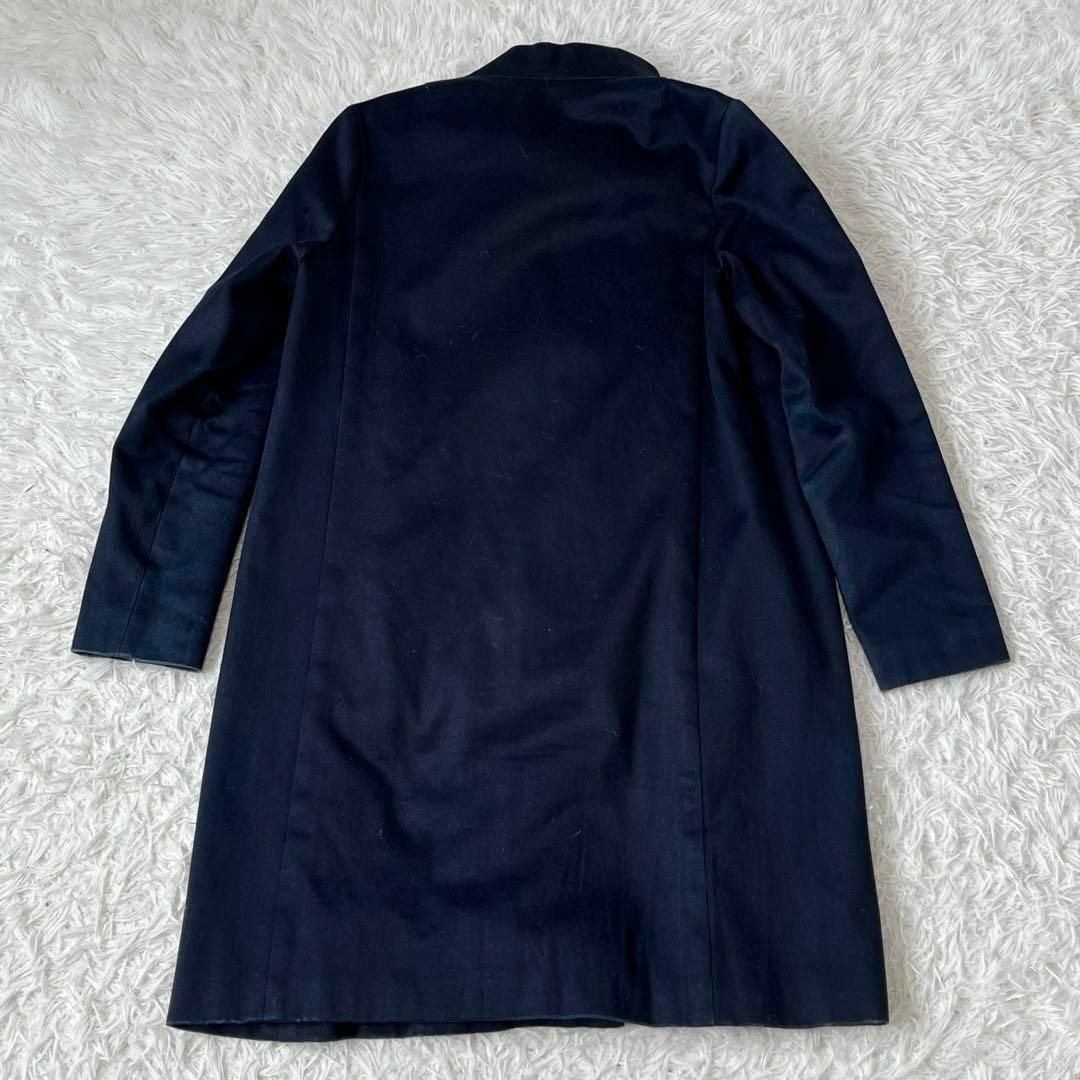 A.P.C(アーペーセー)のAPC デニム　フランス製　ロング　コート　リメイク　オーバーサイズ レディースのジャケット/アウター(ロングコート)の商品写真