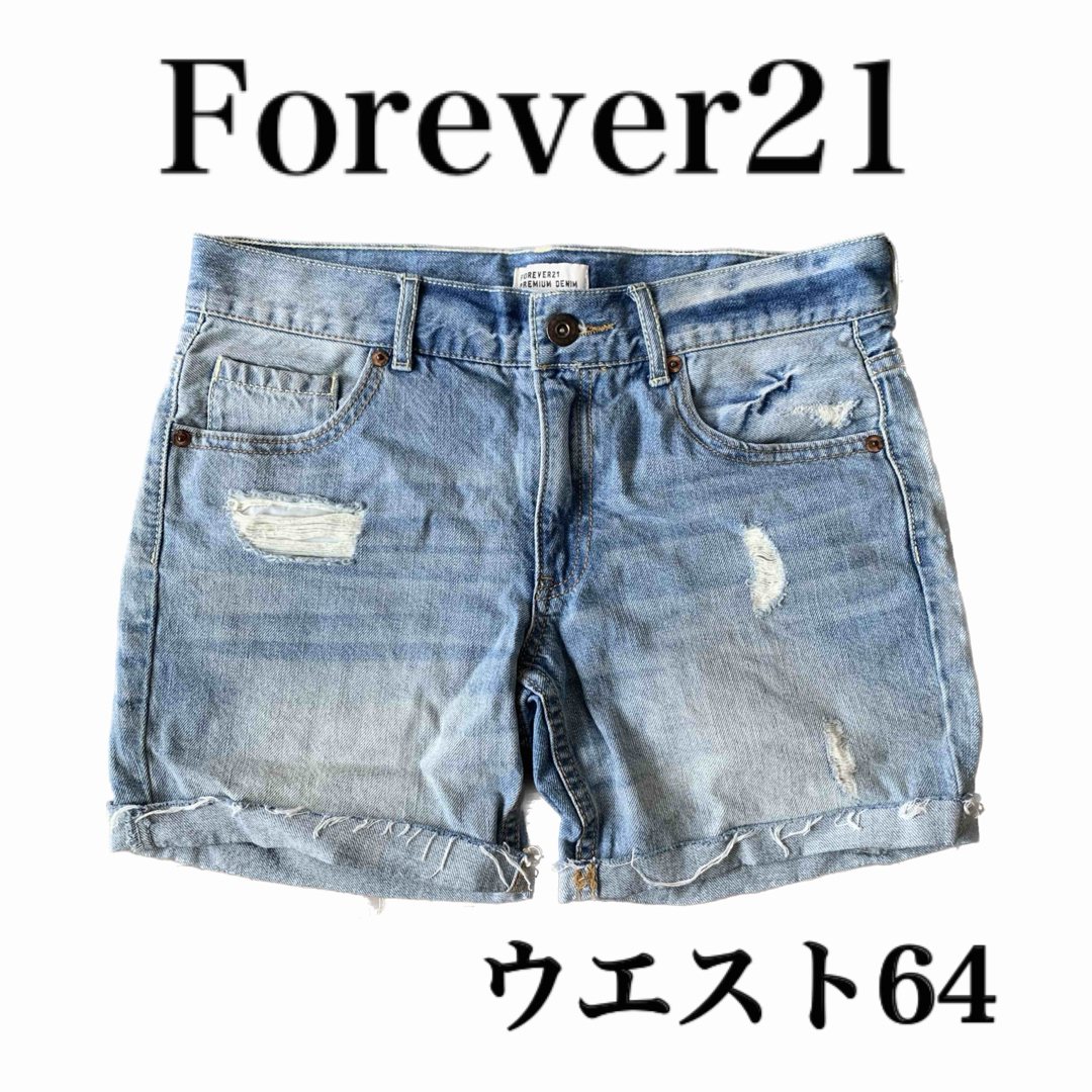 FOREVER 21(フォーエバートゥエンティーワン)のForever21  デニムショートパンツ レディースのパンツ(ショートパンツ)の商品写真