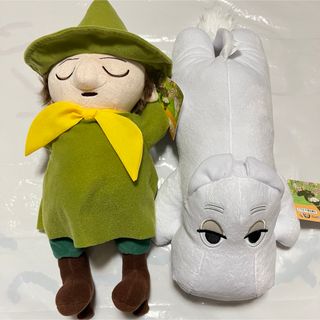 MOOMIN - ムーミン SLサイズぬいぐるみ のんびりムーミン＆スナフキン