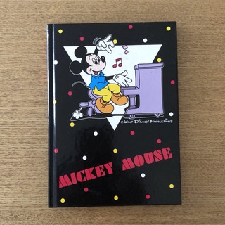 ミッキーマウス(ミッキーマウス)のミッキーマウス　ノート　レトロ(ノート/メモ帳/ふせん)