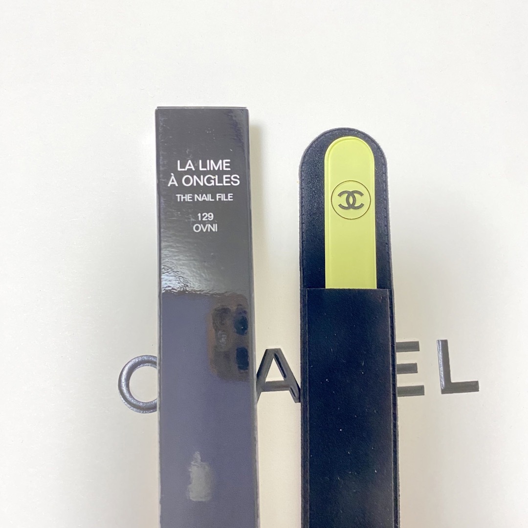 シャネル ネイルファイル オヴニー 129 黄色 CHANEL 爪やすり シャネル ネイルファイル オヴニー 129 黄色 CHANEL 爪やすり