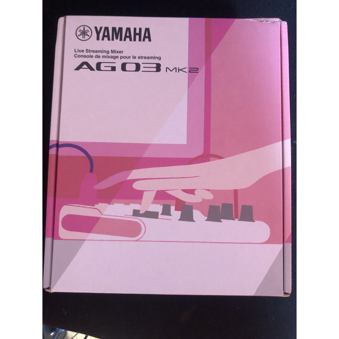 ヤマハ(ヤマハ)のYAMAHA ライブストリーミング ミキサー AG03MK2 ホワイト 楽器のDTM/DAW(オーディオインターフェイス)の商品写真