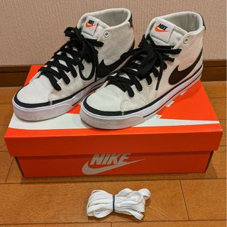 ナイキ(NIKE)のナイキ コート レガシー キャンバス ミッド 24cm DD0161-100(スニーカー)