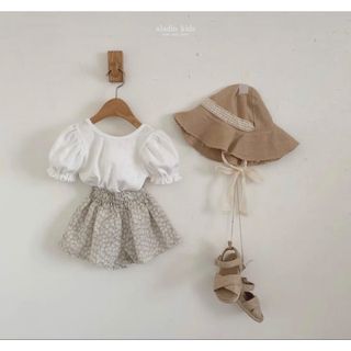 aladinkids 花柄ショートパンツ S(パンツ/スパッツ)