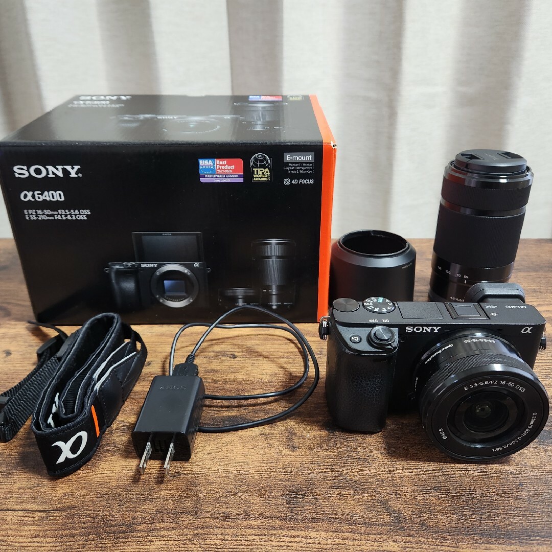 SONY α6400 ダブルズームレンズキット ILCE-6400Y - カメラ SONY α6400 ダブルズームレンズキット ILCE-6400Y - カメラ