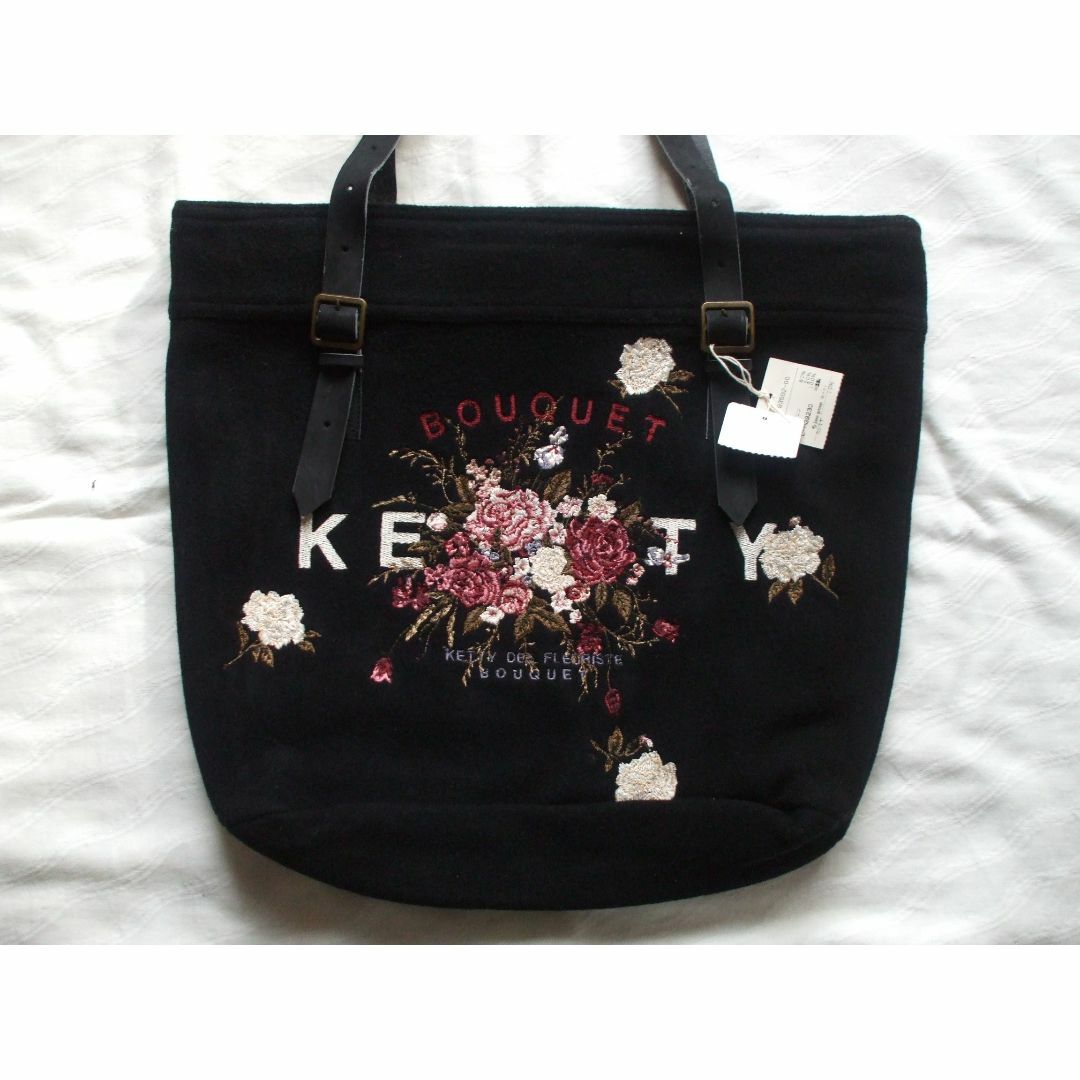 ketty(ケティ)の専用！ケティ　刺しゅう入り　トートバッグ　ショルダーバッグ　KETTY　 レディースのバッグ(トートバッグ)の商品写真