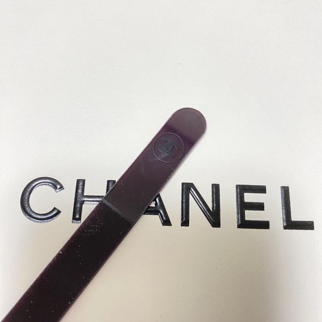CHANEL(シャネル)のシャネル ネイルファイル  ルージュノワール 155 茶色 CHANEL コスメ/美容のネイル(ネイルケア)の商品写真