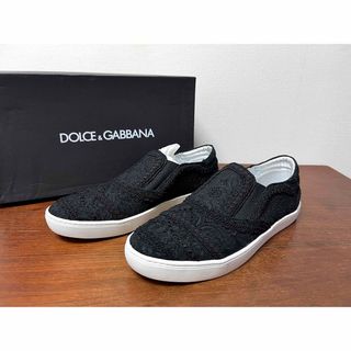 ドルチェアンドガッバーナ(DOLCE&GABBANA)の未使用付属品付き DOLCE&GABBANA スニーカー ブラック(スニーカー)