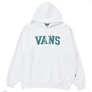 ヴァンズ(VANS)の【新品】VANS 古着 スウェットプルオーバー　パーカー　グレー　シルバー(パーカー)