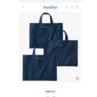 ファミリア(familiar)のファミリア　お受験バッグ　未使用(レッスンバッグ)