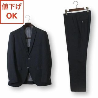 アオキ(AOKI)の01【極美品】ジャーナルワークス スーツ Y5 メンズ スリム体 M ほぼ未使用(セットアップ)