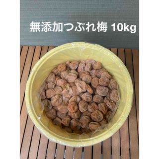 無添加 紀州南高白干し梅 Lつぶれ梅　１０ｋｇ　限定品(漬物)