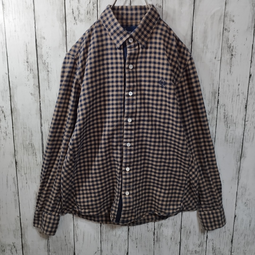 FRED PERRY(フレッドペリー)の【FRED PERRY】Plaid Flannel Shirt　D375 メンズのトップス(シャツ)の商品写真