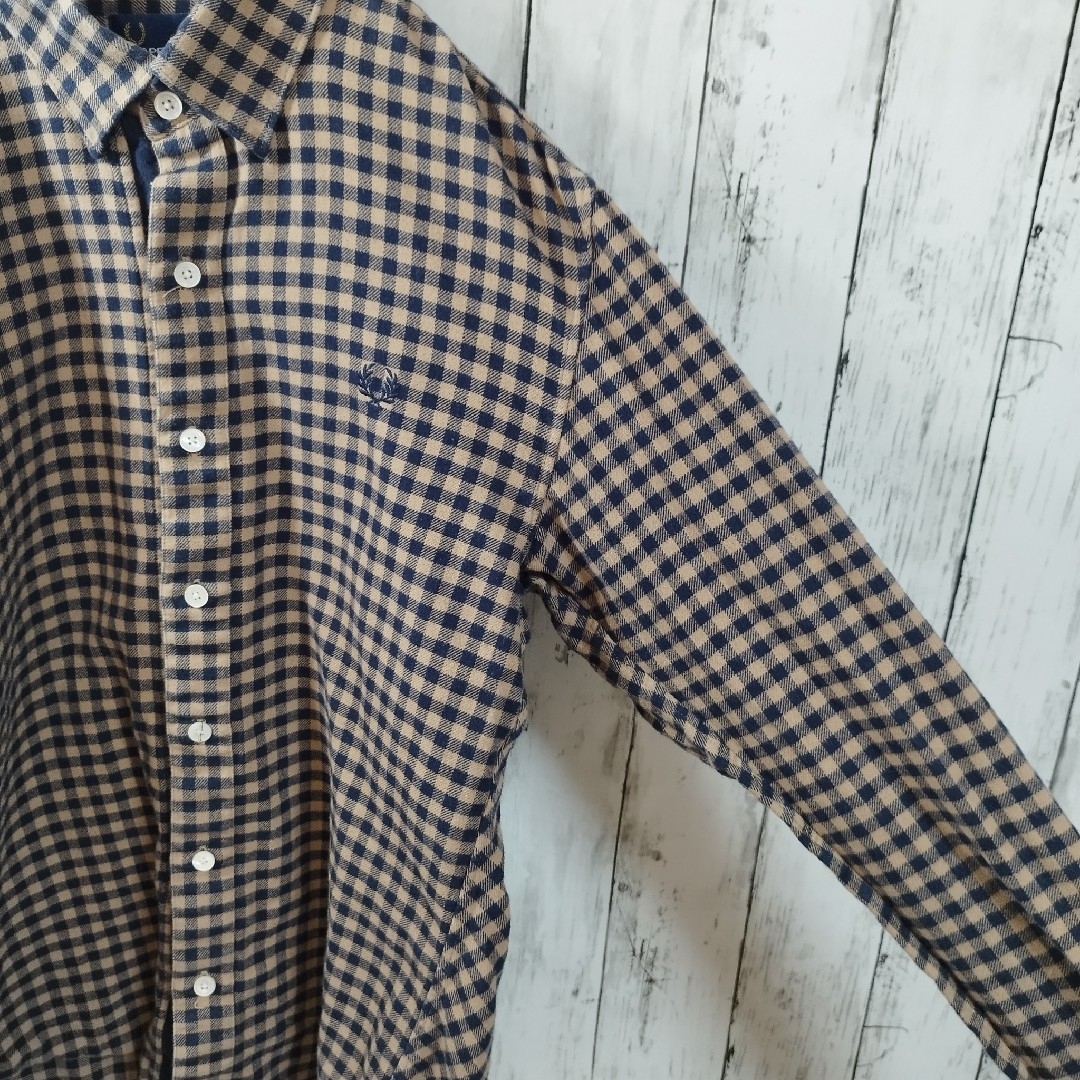 FRED PERRY(フレッドペリー)の【FRED PERRY】Plaid Flannel Shirt　D375 メンズのトップス(シャツ)の商品写真