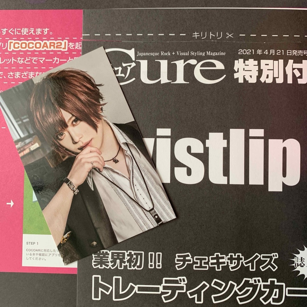 Cure キュア vol.213 2021年4月号 vistlip エンタメ/ホビーの雑誌(音楽/芸能)の商品写真