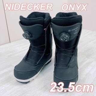 【良品】NIDECKER スノーボードブーツ ONYX 23.5cm　BOA(ブーツ)