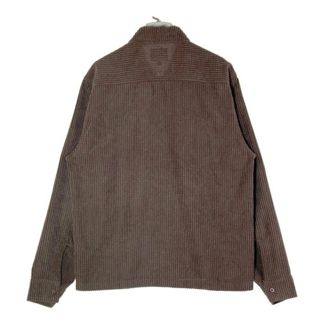 HUF(ハフ)の★HUF ハフ CORNELIUS ZIP SHIRT ブラウン sizeM メンズのトップス(シャツ)の商品写真