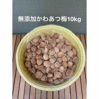 無添加 紀州南高梅白干し　かわあつ梅　１０kg(漬物)