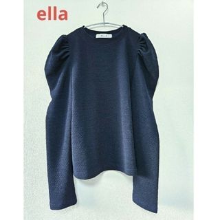 ユナイテッドアローズ(UNITED ARROWS)のella パワーショルダーロングスリーブカットソー  ellaカットソー(カットソー(長袖/七分))