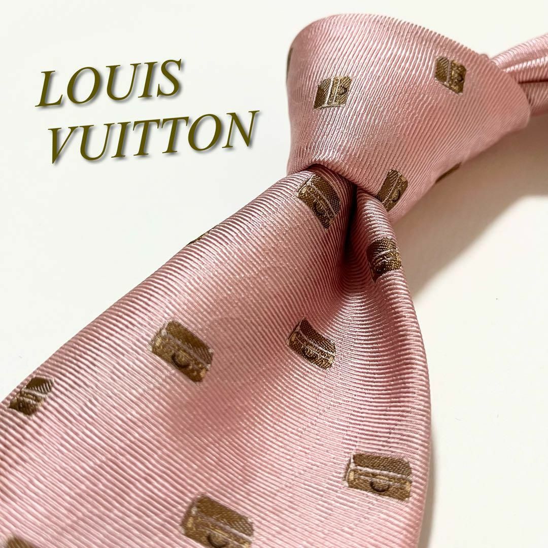 LOUIS VUITTON(ルイヴィトン)の【極美品】ルイヴィトン ネクタイ パターン柄 モノグラム ダミエ エピ タイガ メンズのファッション小物(ネクタイ)の商品写真