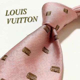 ルイヴィトン(LOUIS VUITTON)の【極美品】ルイヴィトン ネクタイ パターン柄 モノグラム ダミエ エピ タイガ(ネクタイ)