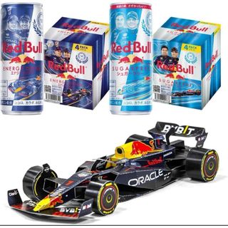 Red Bull - レッドブル レーシング ガレージパック エナジードリンク 4本＋シュガフリx4本