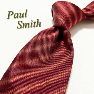 ポールスミス(Paul Smith)の【美品】ポールスミス ネクタイ レジメンタルストライプ柄 マルチストライプ(ネクタイ)