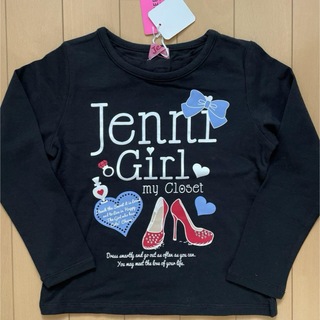 ジェニィ(JENNI)の新品タグ付　110   ジェニイ　ロンT(Tシャツ/カットソー)