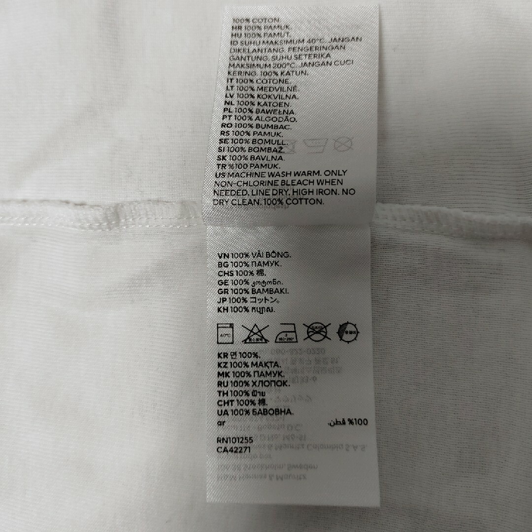 H&M(エイチアンドエム)のＨ＆М 長袖ロンパース キッズ/ベビー/マタニティのベビー服(~85cm)(ロンパース)の商品写真